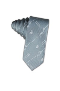 TI074 custom wholesale narrow tie digital printed ties design ties hk company supplier